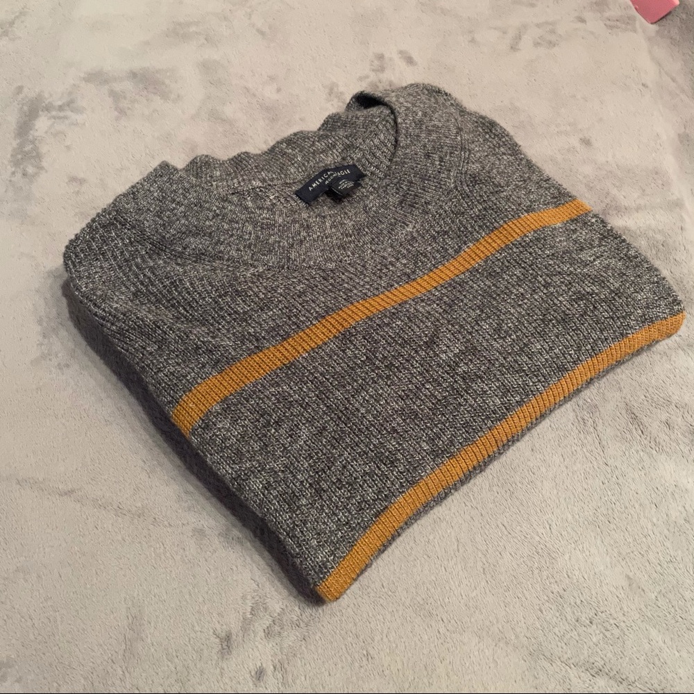 American Eagle Long Striped Sweater in Medium